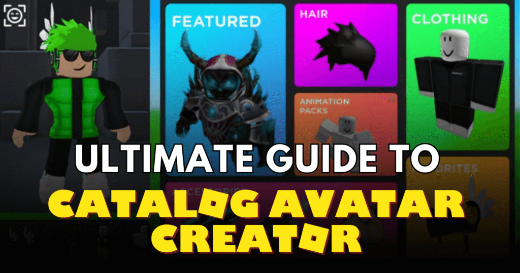 Catalog Avatar Creator Roblox Guide