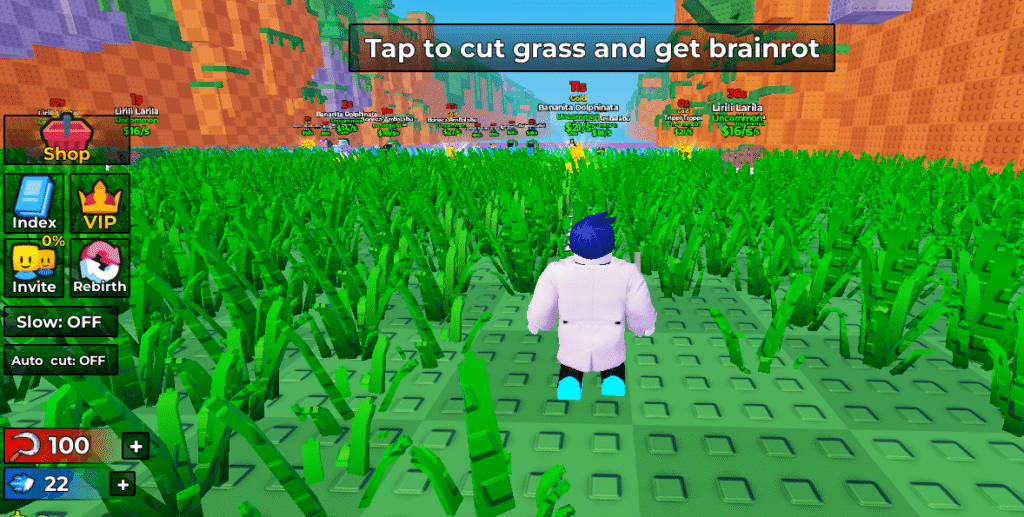 Cut Grass for Brainrots guide