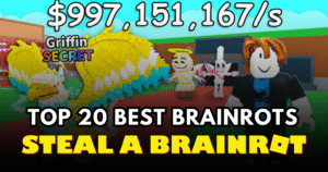 Top 20 Best Brainrots in Steal a Brainrot Roblox (2026 MPS Guide)