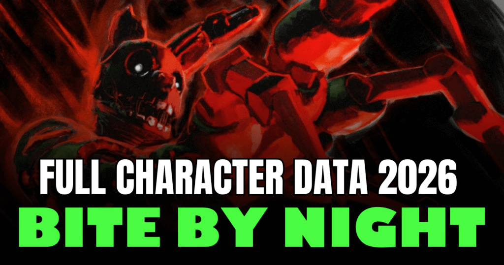 Bite By Night All Character Tier List (2026 Meta)