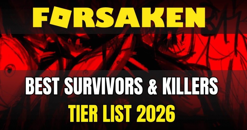 Forsaken Roblox Tier List 2026 Best Survivors & Killers