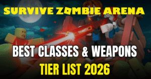 Survive Zombie Arena Tier List Best Classes & Weapons 2026