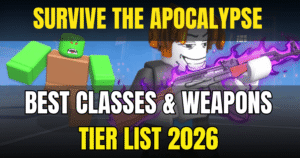 Survive the Apocalypse Tier List 2026 Best Classes & Weapons