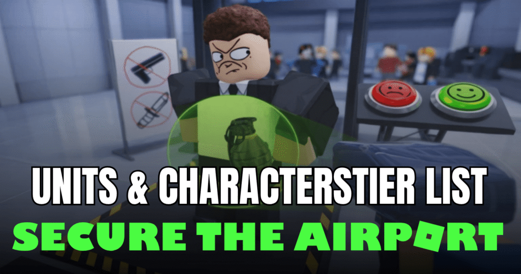 Secure the Airport Tier List 2026 Best Units & Characters