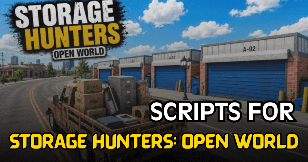 Storage Hunters Open World Script – Auto Bid, Teleport & ESP Features