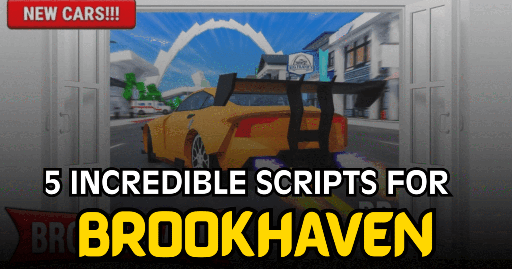 5 Incredible Brookhaven Scripts - OP Music, Movement, Teleport & Fun Features